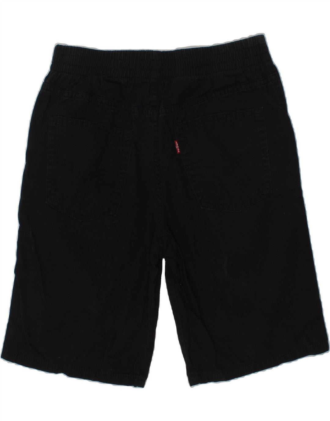 LEVI'S Girls Chino Shorts 13-14 Years XL W26 Black Cotton | Vintage Levi's | Thrift | Second-Hand Levi's | Used Clothing | Messina Hembry 