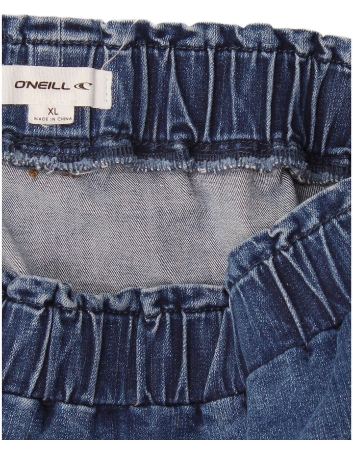 O'NEILL Женская мини-юбка джинсовая XL W36 Темно-синяя