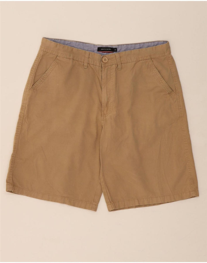PIERRE CARDIN Mens Chino Shorts Medium W34 Beige Cotton Vintage Pierre Cardin and Second-Hand Pierre Cardin from Messina Hembry 