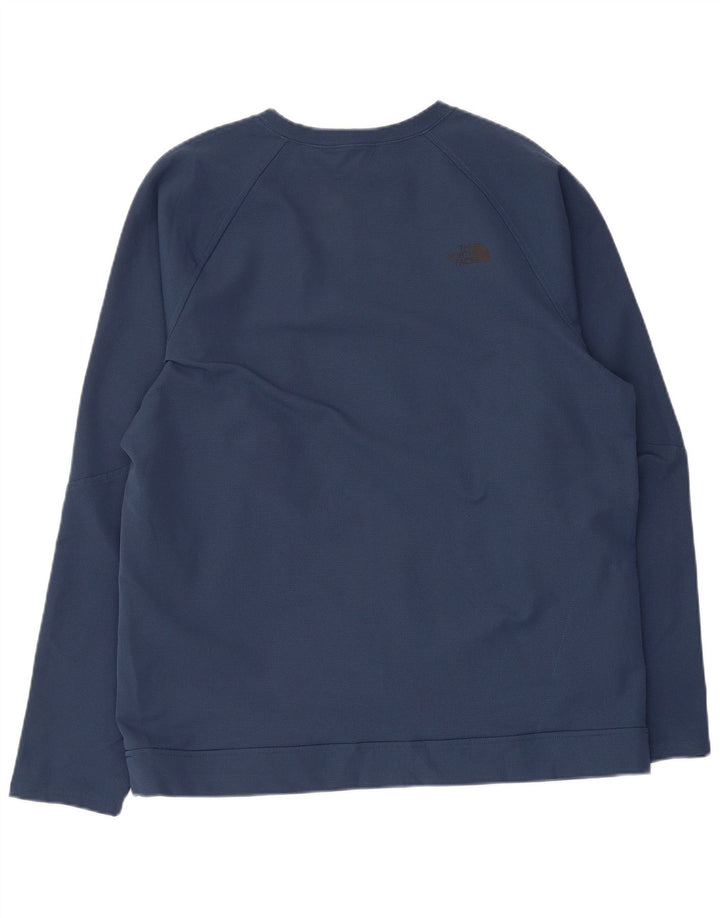 Мужской свитшот The North Face, большой темно-синий полиэстер