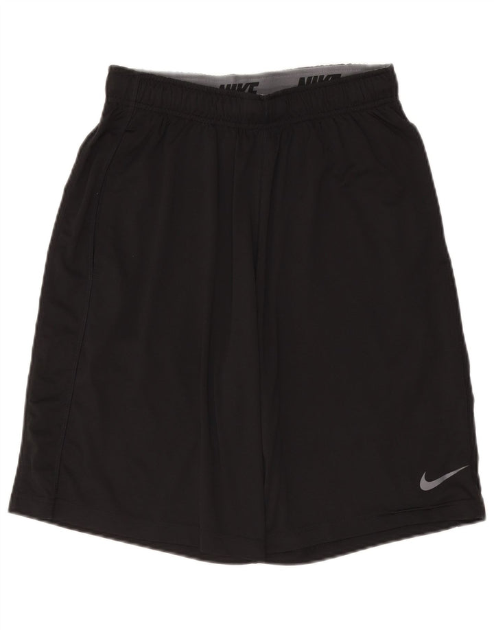 NIKE Mens Dri Fit Sport Shorts Small  Black Polyester