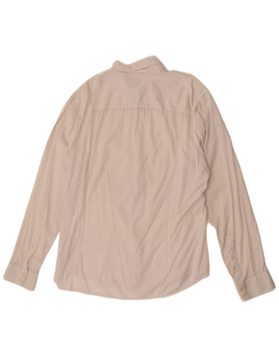 Мужская рубашка Calvin Klein Jeans 2XL Off White Хлопок