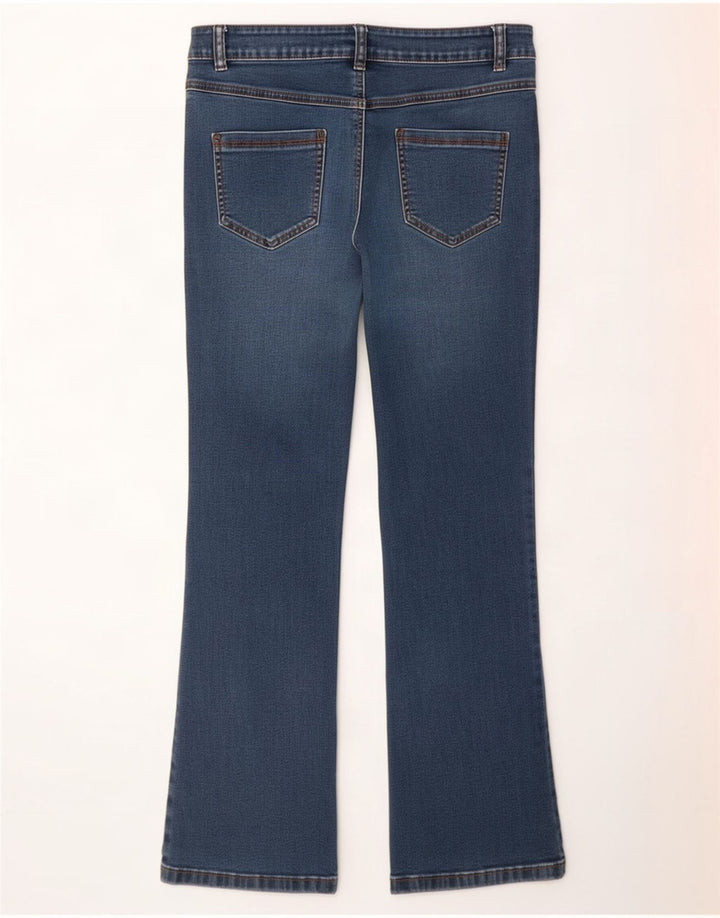 Женские джинсы Bootcut M&Co UK 12, средние W30 L28, синие, хлопок
