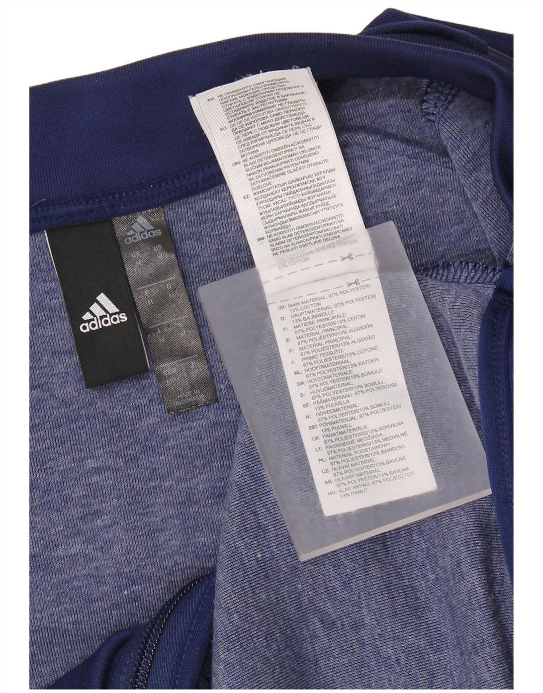 Мужской спортивный костюм ADIDAS с графическим рисунком, верхняя куртка, средний темно-синий полиэстер