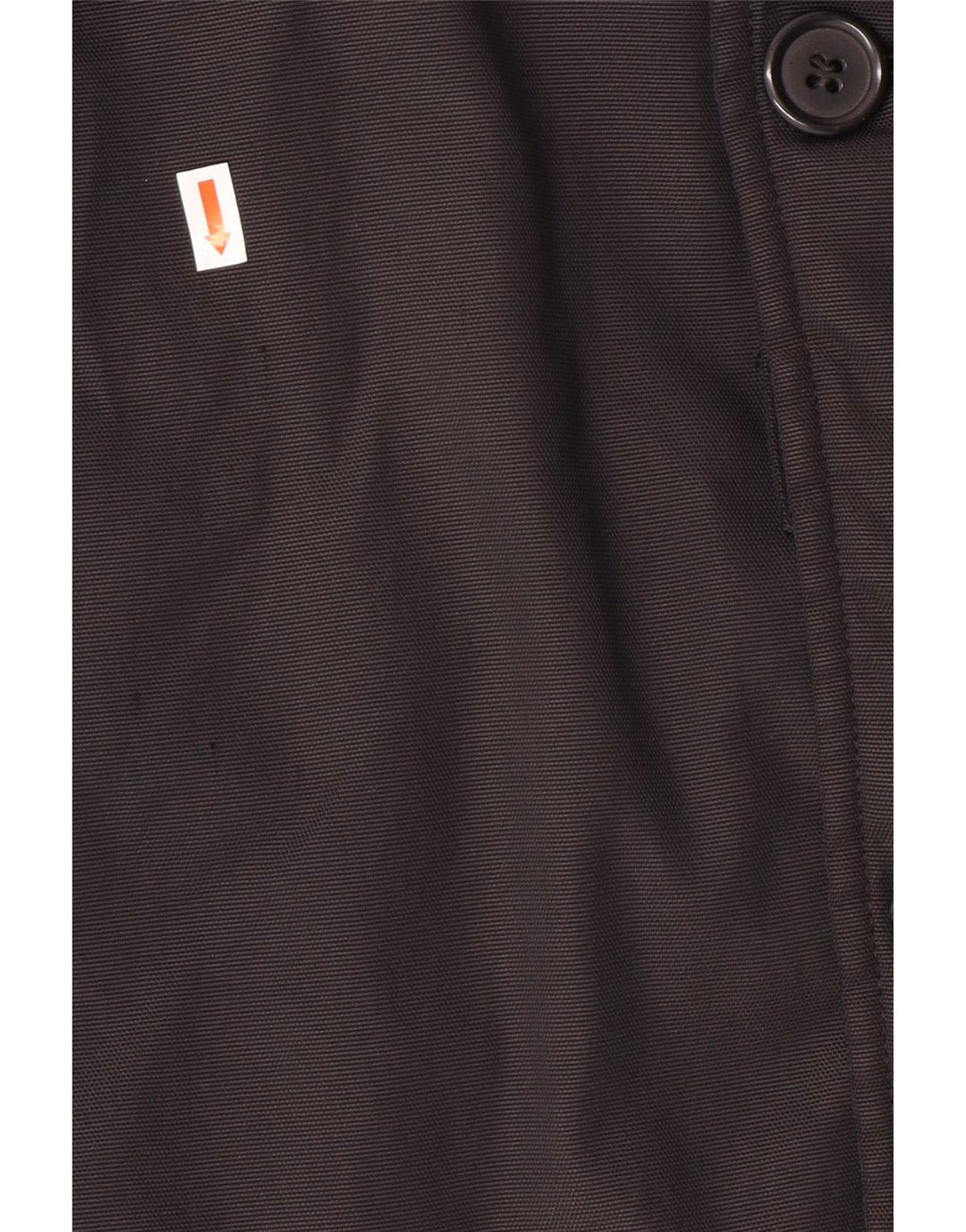 BURBERRY Мужское пальто UK 40 большое черное из полиамида Classic