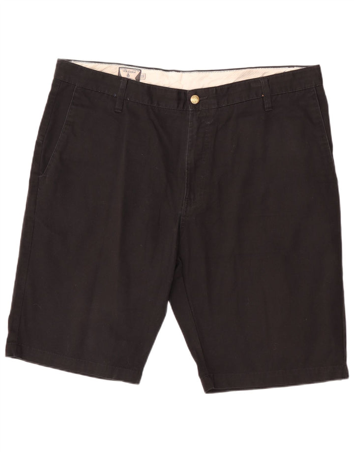 Мужские шорты чинос Volcom W38 XL, черный хлопок