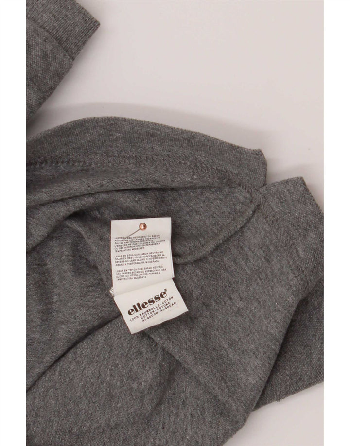 Мужская рубашка-поло Ellesse 2XL серая, хлопок