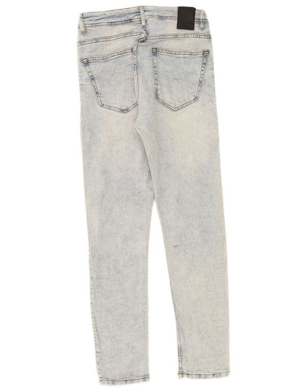 Мужские джинсы скинни Zara EU 44, большие W34 L31, синие, хлопок