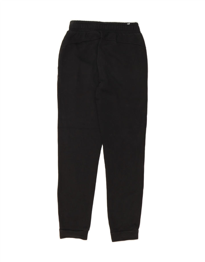 PUMA Mens Tracksuit Trousers Joggers Small  Black Cotton Vintage Puma and Second-Hand Puma from Messina Hembry 