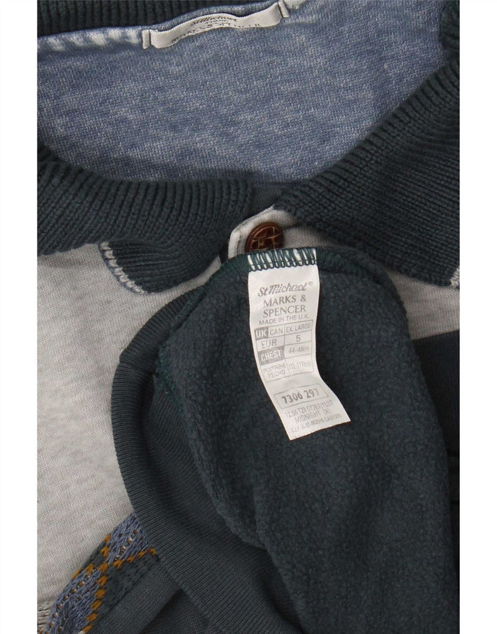 Мужской свитер Marks & Spencer St. Michael, темно-синий, XL