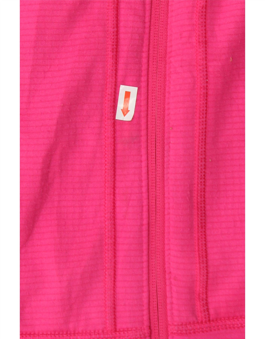 EDDIE BAUER Womens Zip Hoodie Sweater UK 14 Medium Pink Polyester Vintage Eddie Bauer and Second-Hand Eddie Bauer from Messina Hembry 