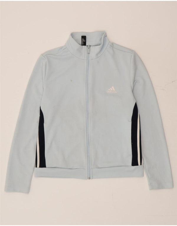 Женский спортивный костюм Adidas Top Jacket UK 16/18 Большой синий с цветными блоками