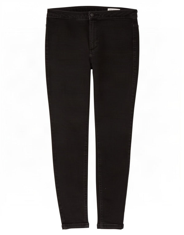 Женские джинсы суперскинни Marks & Spencer UK 16, большие W32 L27, черный хлопок