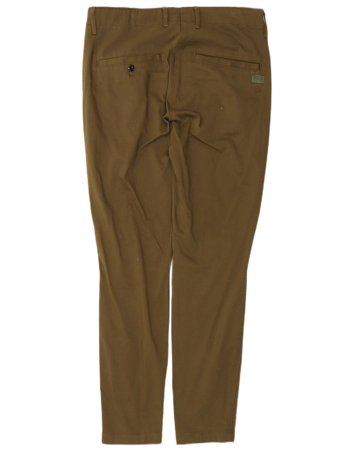 G-STAR Womens Slim Chino Trousers W32 L30 Khaki