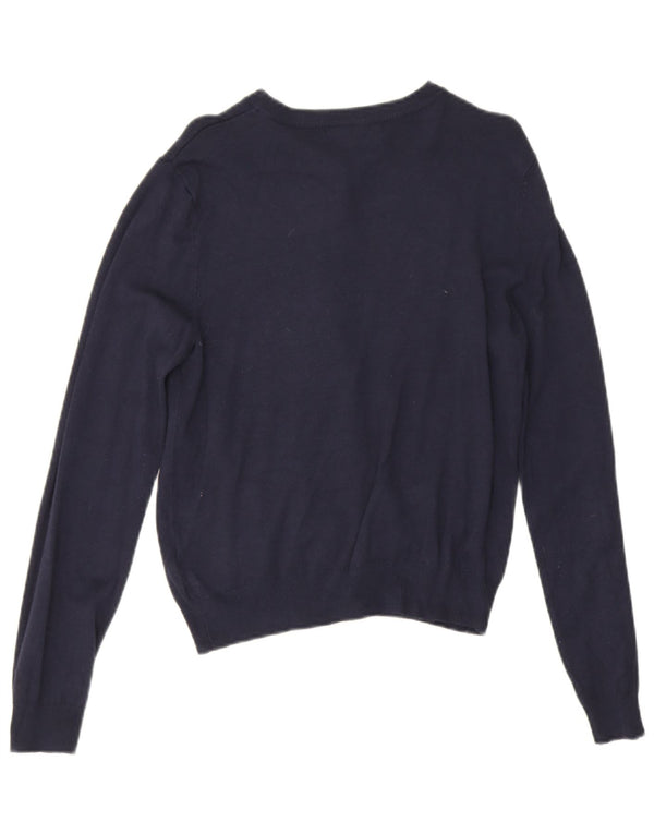 Женский кардиган Marks & Spencer UK 12, средний темно-синий, вискоза
