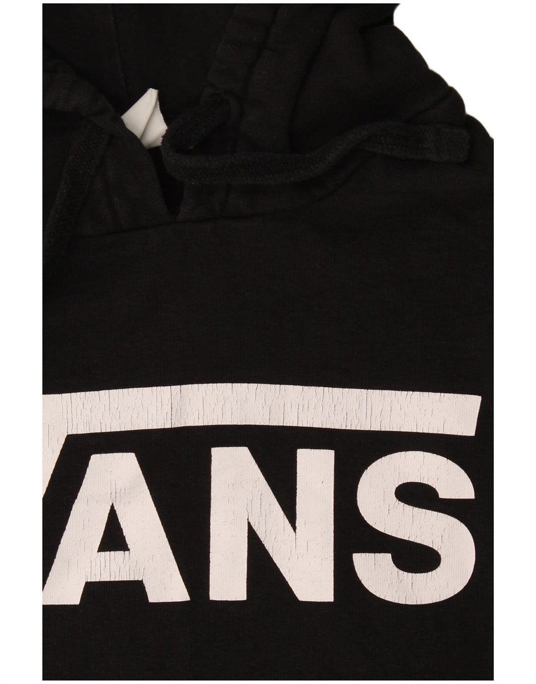 Мужской джемпер с капюшоном Vans, маленький черный, хлопковый