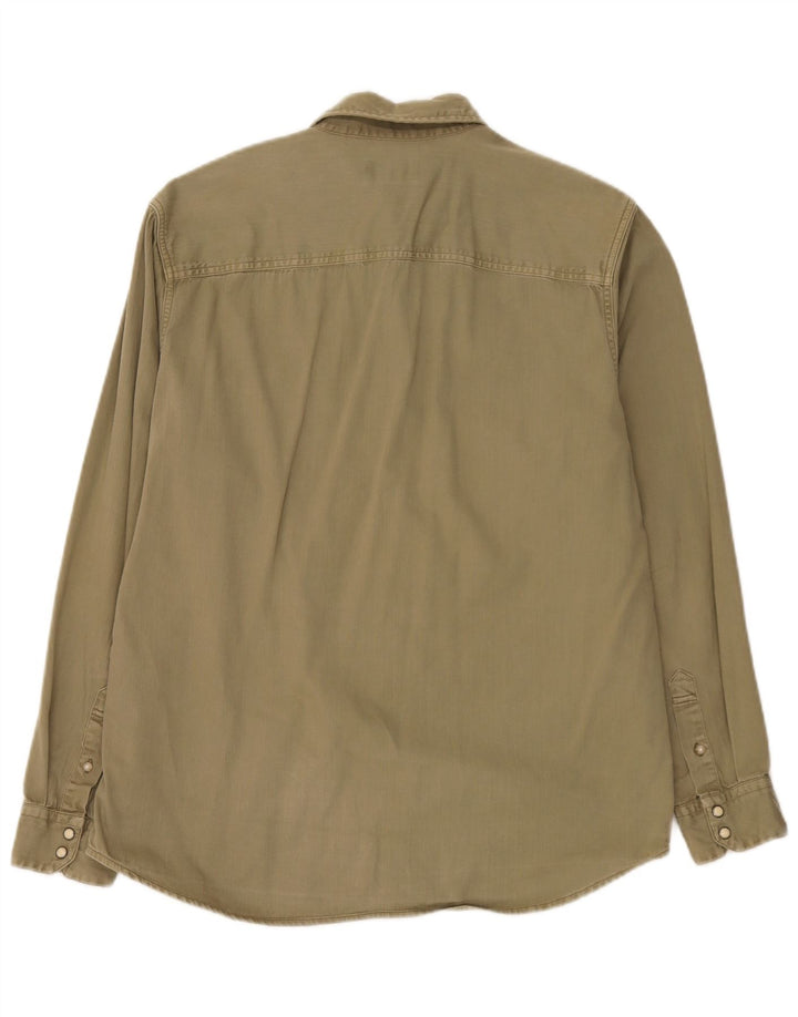 Мужская джинсовая рубашка Jack & Jones XL Хаки