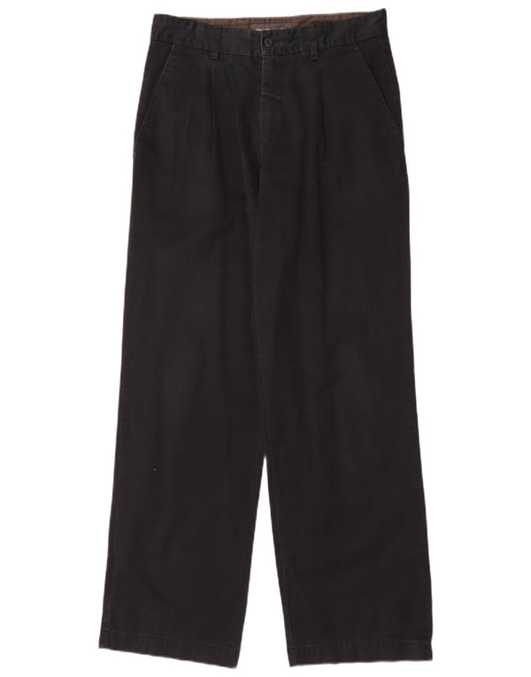 Мужские широкие брюки-чиносы Zara EU 40 Medium W31 L31 Темно-синие, хлопок