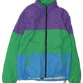 JACK WILLS Mens Rain Jacket UK 40 Large Multicoloured Colourblock Vintage Jack Wills and Second-Hand Jack Wills from Messina Hembry 