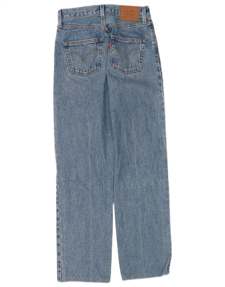 Женские прямые джинсы Levi's 501 W23 L28 синие, хлопок