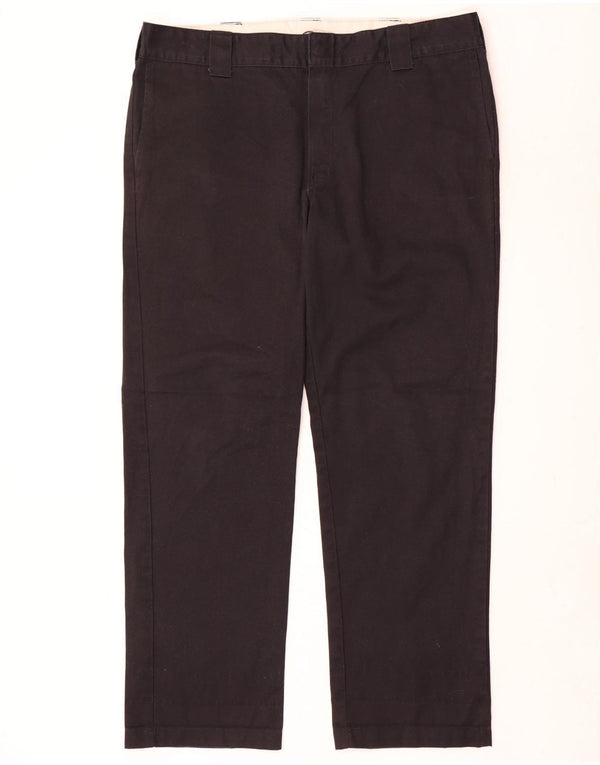 Мужские узкие прямые брюки-чинос Dickies W38 L32, черный полиэстер