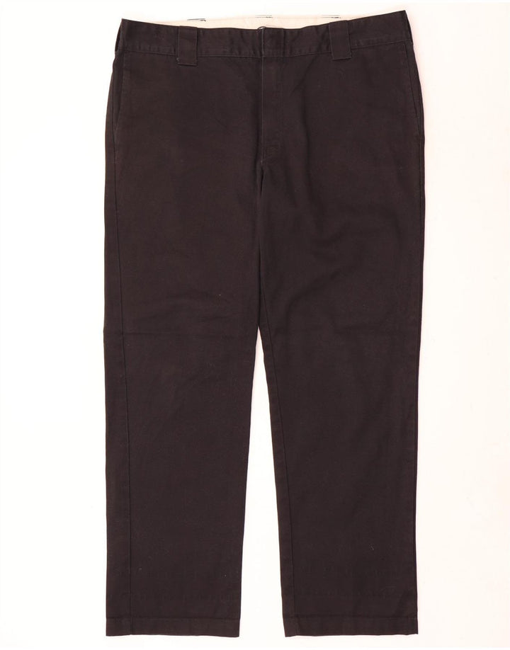 Мужские узкие прямые брюки-чинос Dickies W38 L32, черный полиэстер