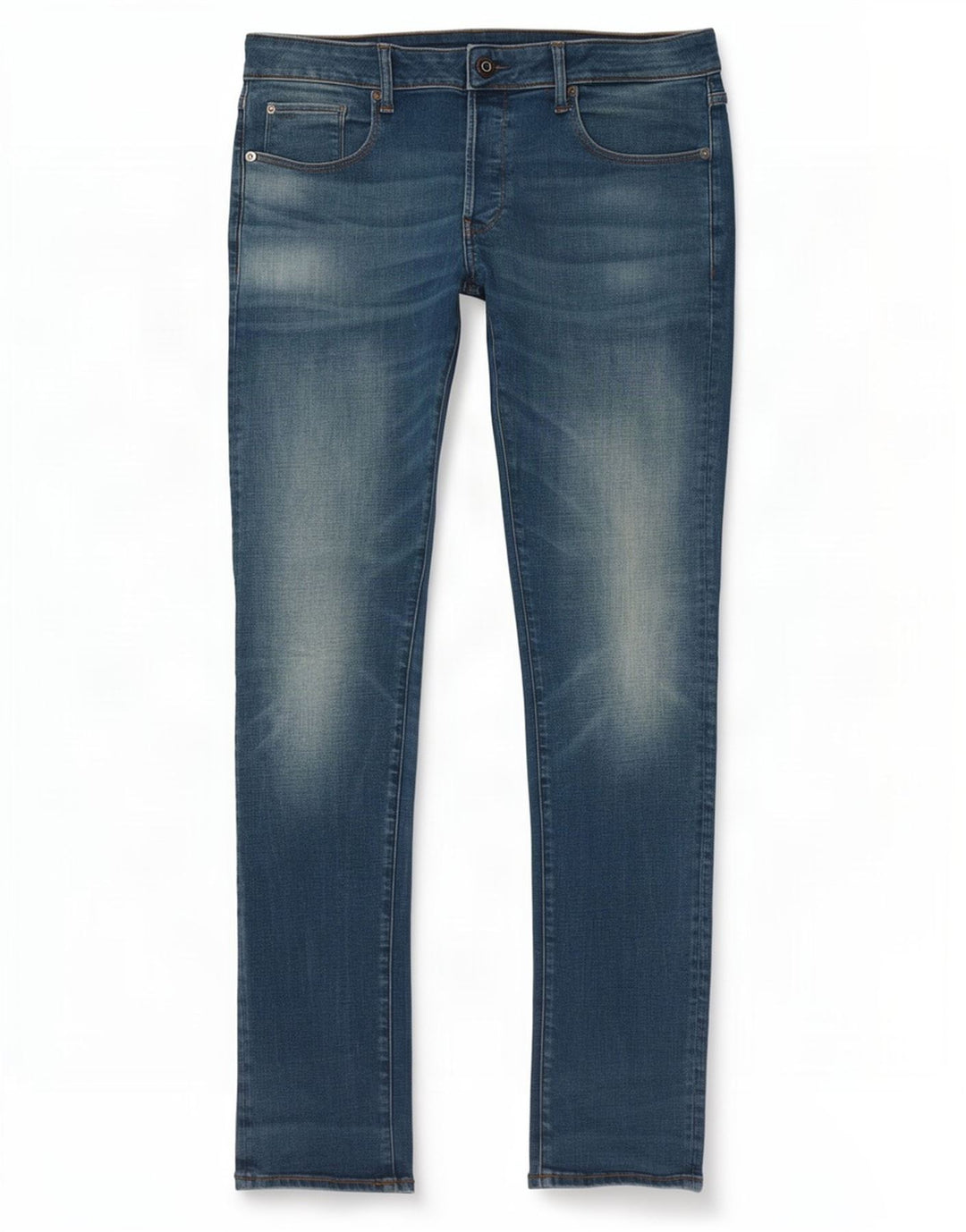 Мужские джинсы G-Star 3301 Slim W34 L34 Синие, хлопок
