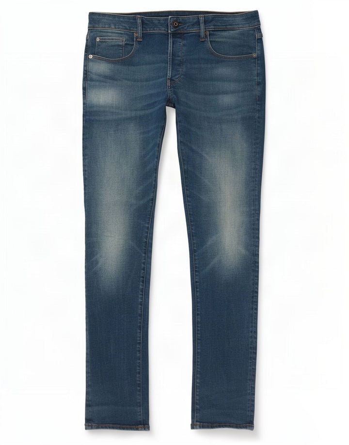 Мужские джинсы G-Star 3301 Slim W34 L34 Синие, хлопок