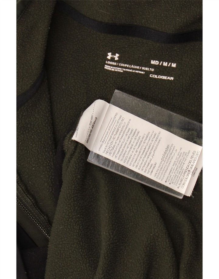 Мужской свитшот с рисунком Cold Gear Under Armour, средний хаки