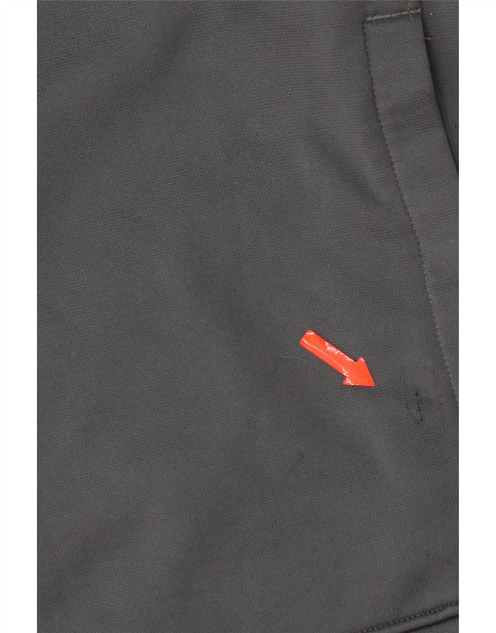 Мужской свитшот с воротником на молнии Under Armour, большой серый полиэстер