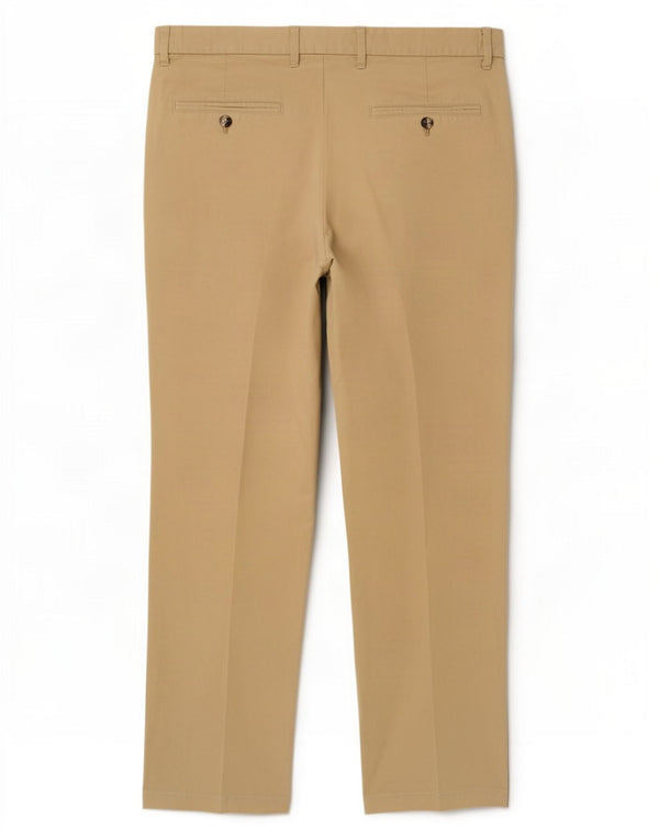 Мужские прямые брюки-чиносы Zegna W38 L30 цвета хаки, хлопок, спортивные