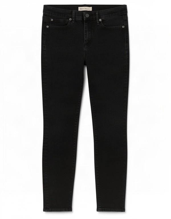 Женские джинсы скинни Gap W29 L27, черный хлопок
