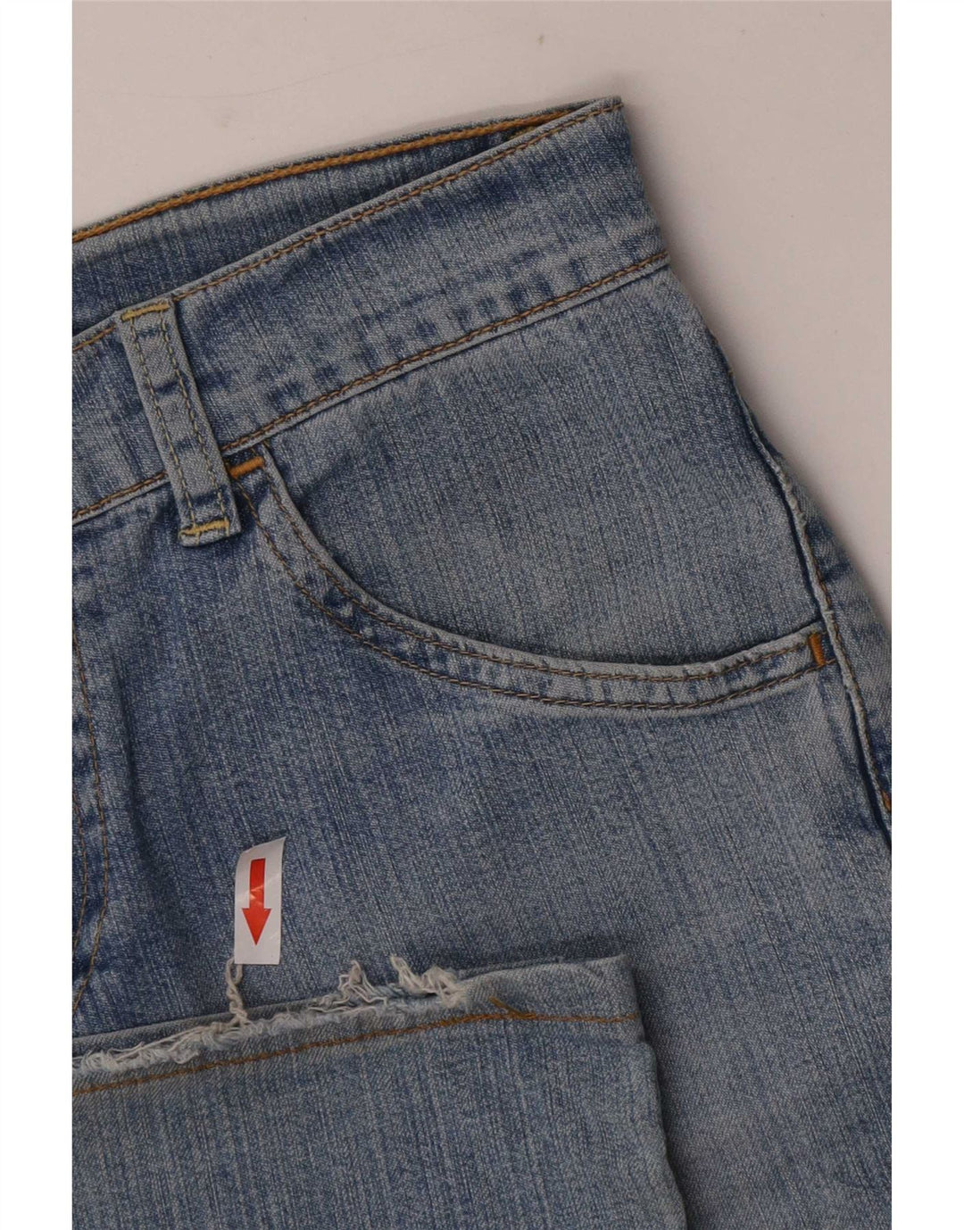 Женские расклешенные джинсы Levi's W26 L27, синий хлопок