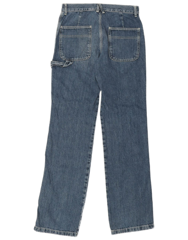 Женские прямые джинсы Zara Carpenter EU 38, маленькие W28 L34, синие