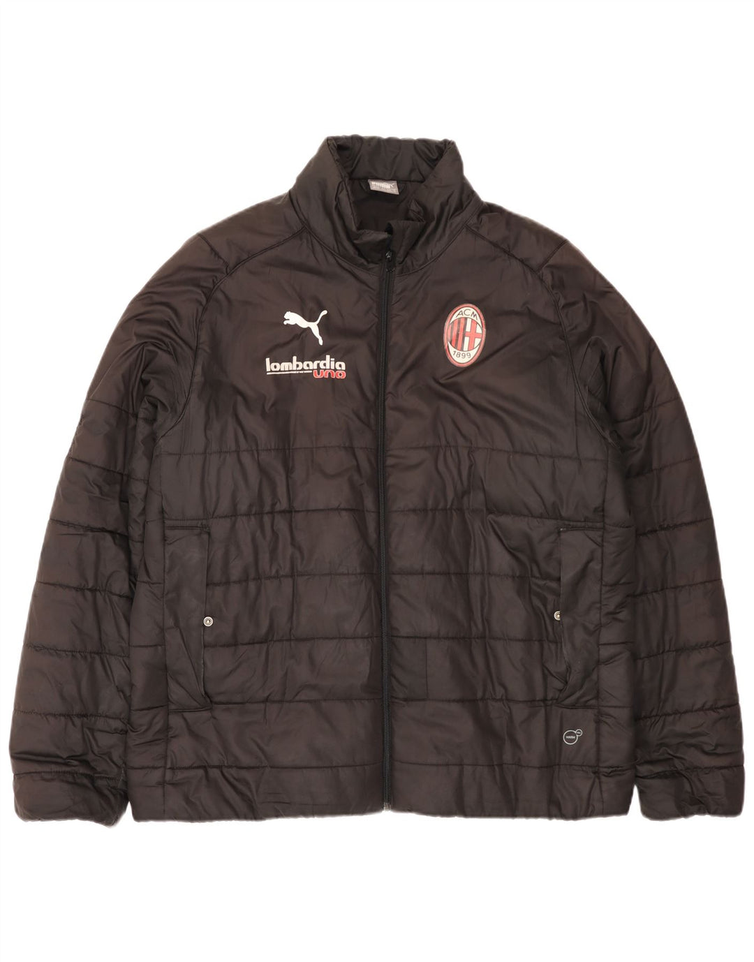 Мужская утепленная куртка Puma AC Milan UK 42 XL, черная
