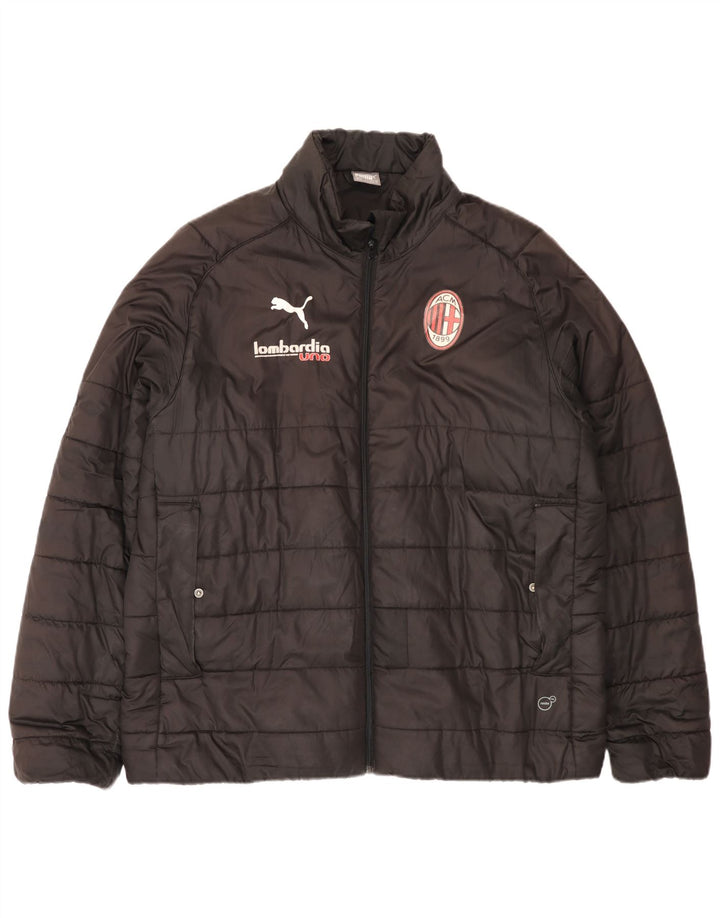 Мужская утепленная куртка Puma AC Milan UK 42 XL, черная