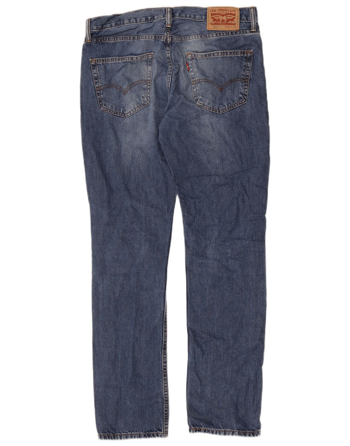 Мужские джинсы Levi's 511 Slim W33 L32 Синие, хлопок