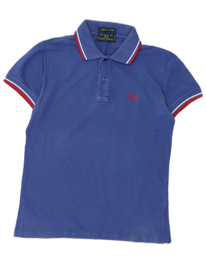 Мужская рубашка поло FRED PERRY, маленькая синяя