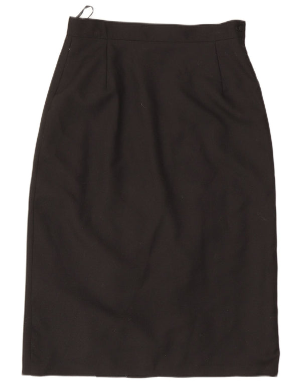 Michael H. Женская прямая юбка UK 16, большая W32, черная