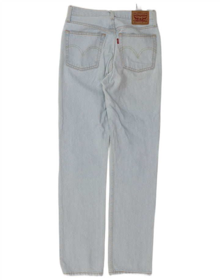 Женские прямые джинсы Levi's 501 W25 L32 синие, хлопок