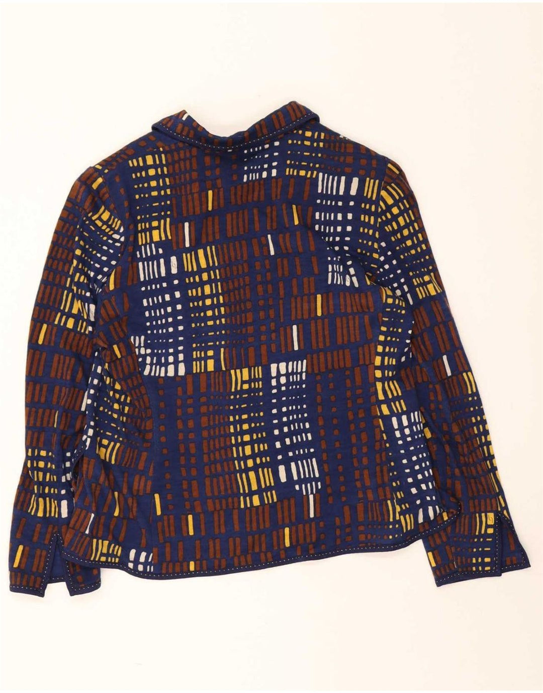 Женский комплект из 2 предметов Liola IT 50 XL, темно-синий, шерсть с геометрическим рисунком