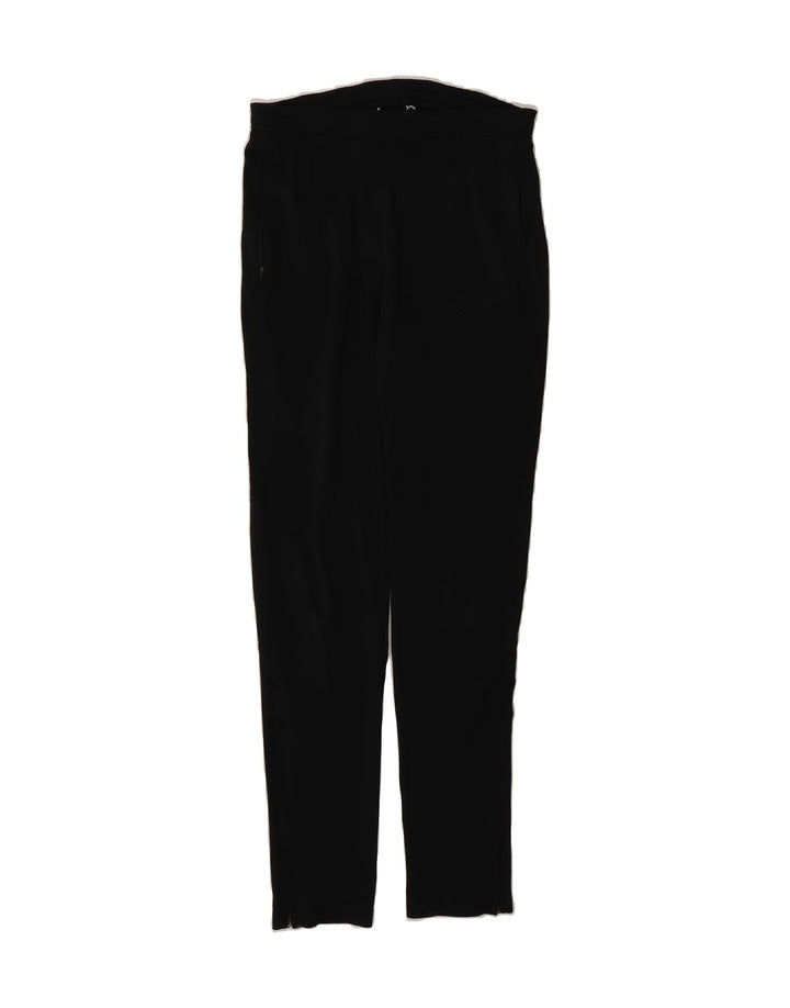 NIKE Mens Dri Fit Tracksuit Trousers Small  Black Polyester Vintage Nike and Second-Hand Nike from Messina Hembry 