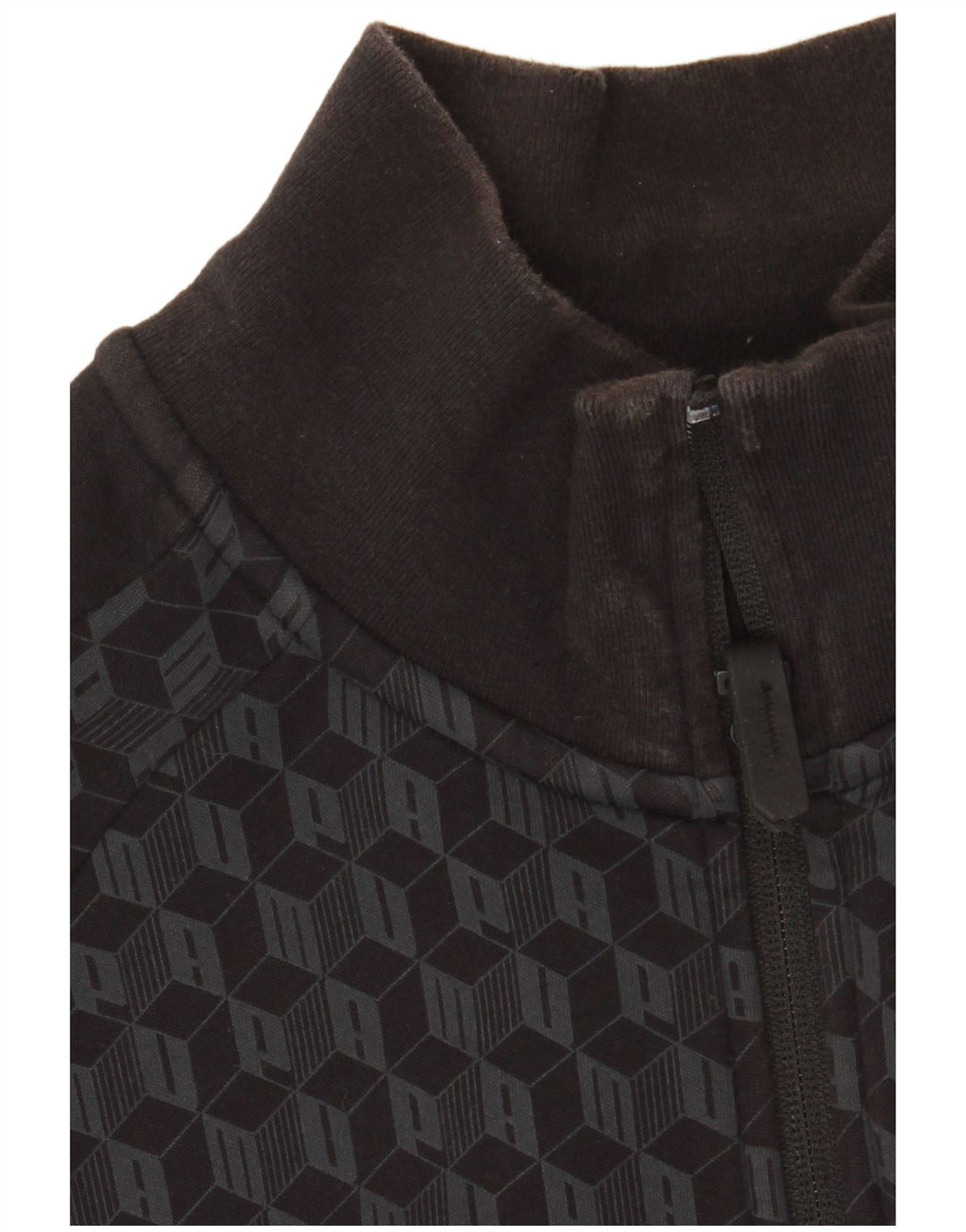 Мужской спортивный костюм Puma с графическим рисунком, большая черная хлопковая куртка с геометрическим рисунком