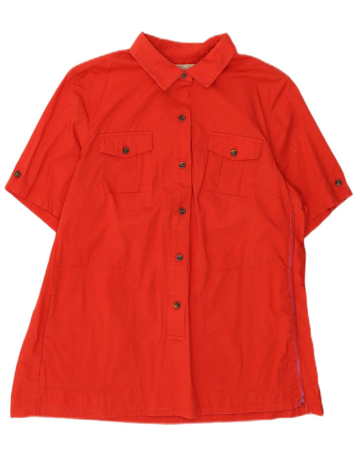 Женский пуловер с короткими рукавами для миниатюрных размеров BANANA REPUBLIC, США 6, средний красный цвет