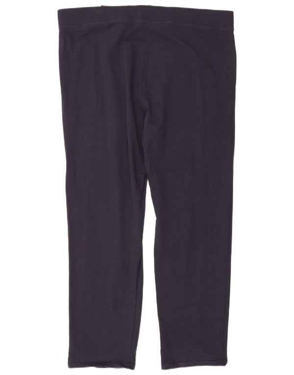 Женские леггинсы Marks & Spencer UK 22 3XL, темно-синие, хлопок