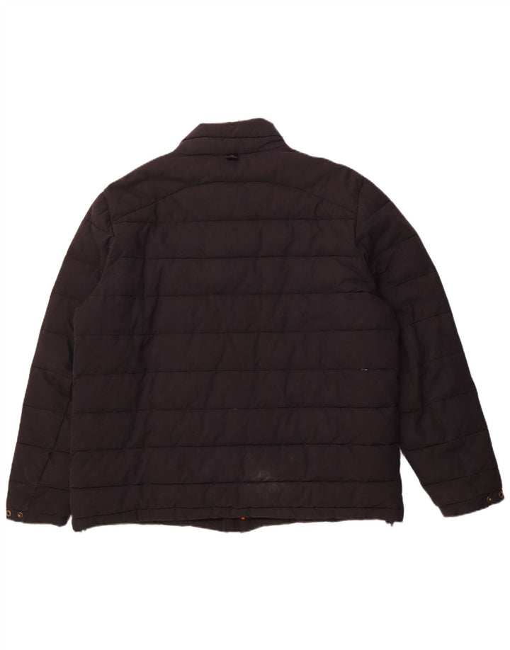 Мужская стеганая куртка FAT FACE UK 44 2XL, черный хлопок