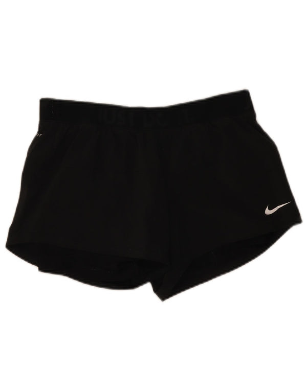 Женские спортивные шорты Nike Dri Fit UK 14, средние, черные