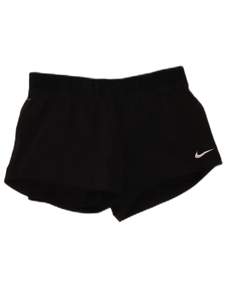 Женские спортивные шорты Nike Dri Fit UK 14, средние, черные