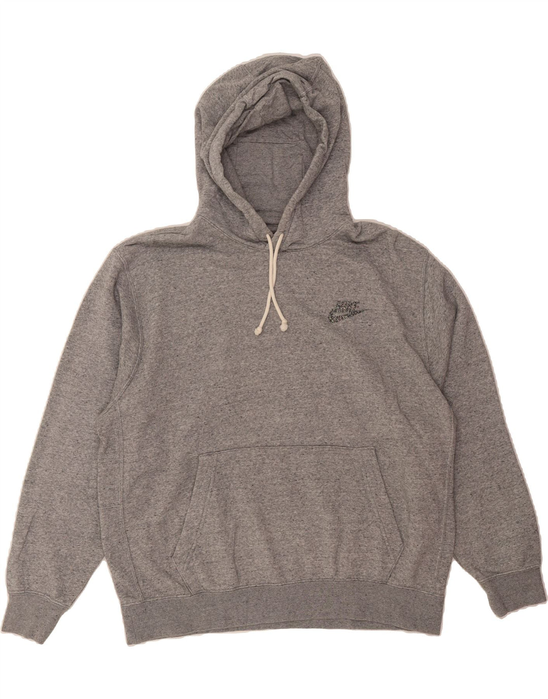 NIKE Mens Hoodie Jumper XL Grey Cotton Vintage Nike and Second-Hand Nike from Messina Hembry 