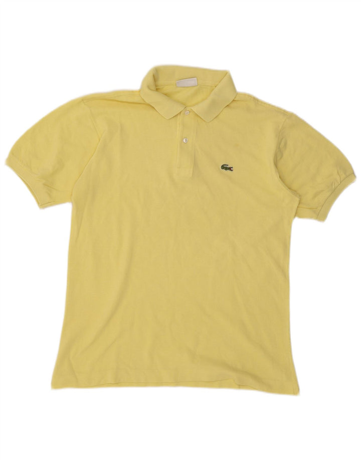 Мужская рубашка-поло Lacoste, размер 6 XL, желтая